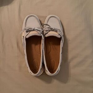 Sperry Women's Angelfish Gray
Metallic Boat Shoes